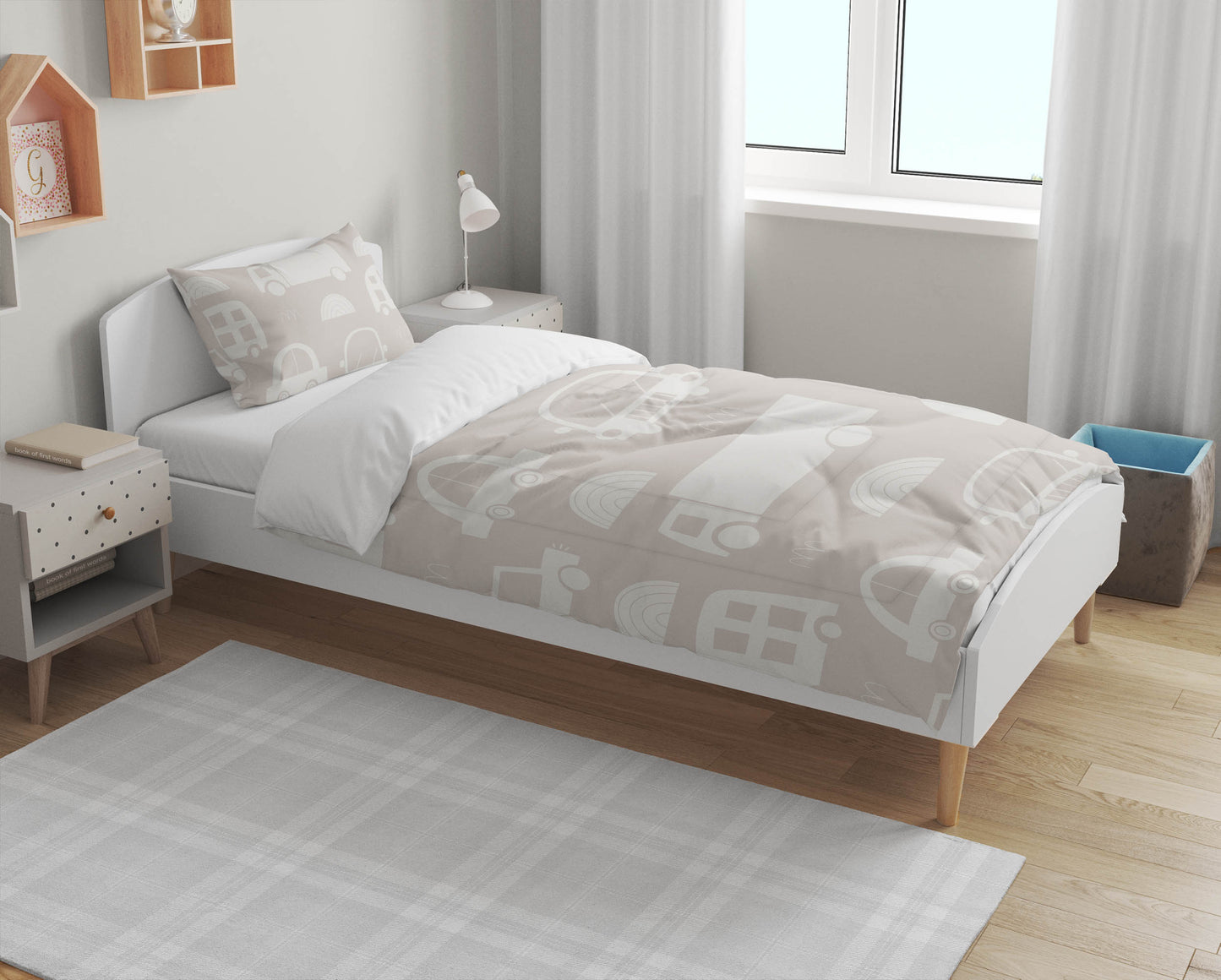 Traffic Comforter Set