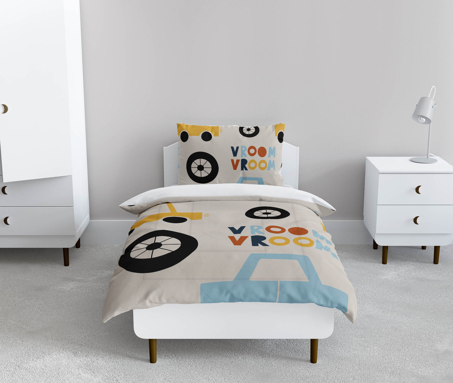 Vroom vroom Comforter Set