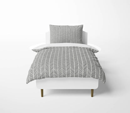Chevron Stripe Comforter Set