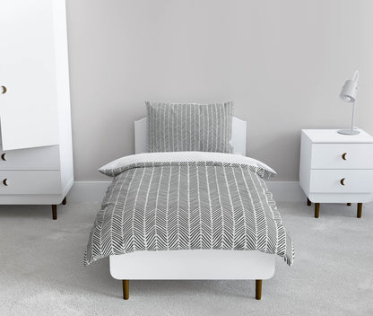 Chevron Stripe Comforter Set