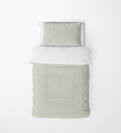 Chevron Stripe Comforter Set