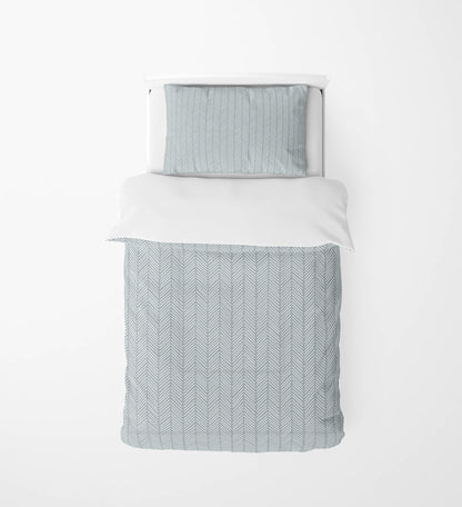 Chevron Stripe Comforter Set
