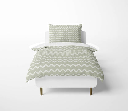 Chevron Wave Comforter Set