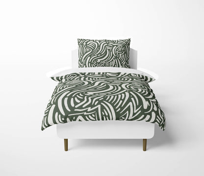 Cozy Swirl Comforter Set