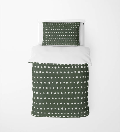 Dot Row Comforter Set