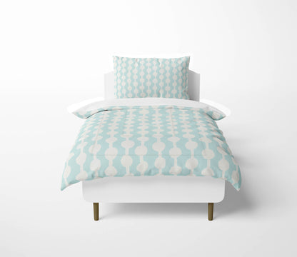 Dot Tied Comforter Set
