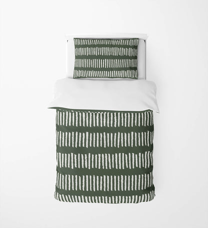Fencing Rows Comforter Set