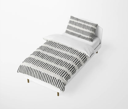 Fencing Rows Comforter Set