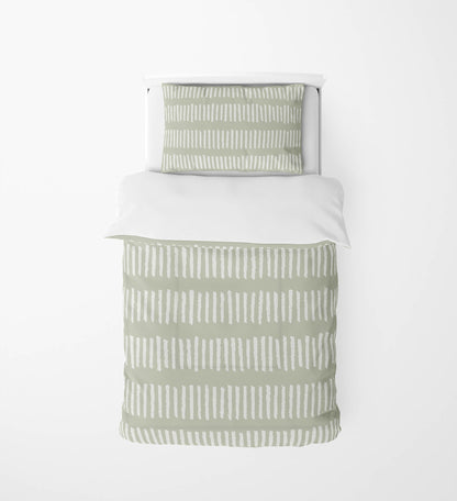 Fencing Rows Comforter Set
