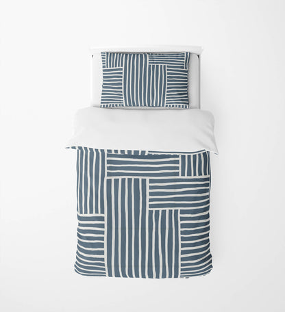 Grid Puz Comforter Set