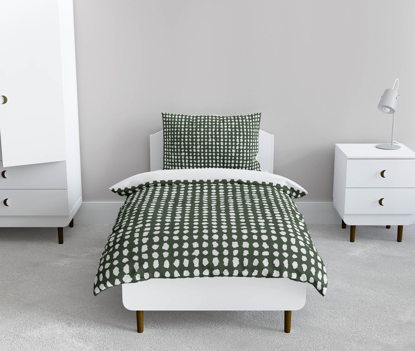 Grunge Row Comforter Set
