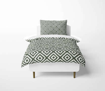 Ikat Grunge Comforter Set
