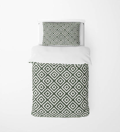 Ikat Grunge Comforter Set