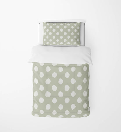 Large Dot Comforter Set