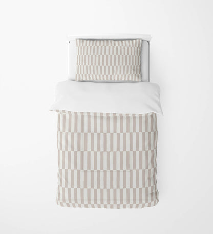 Off Stripe Comforter Set