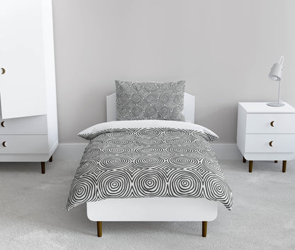 Rolling Circles Comforter Set
