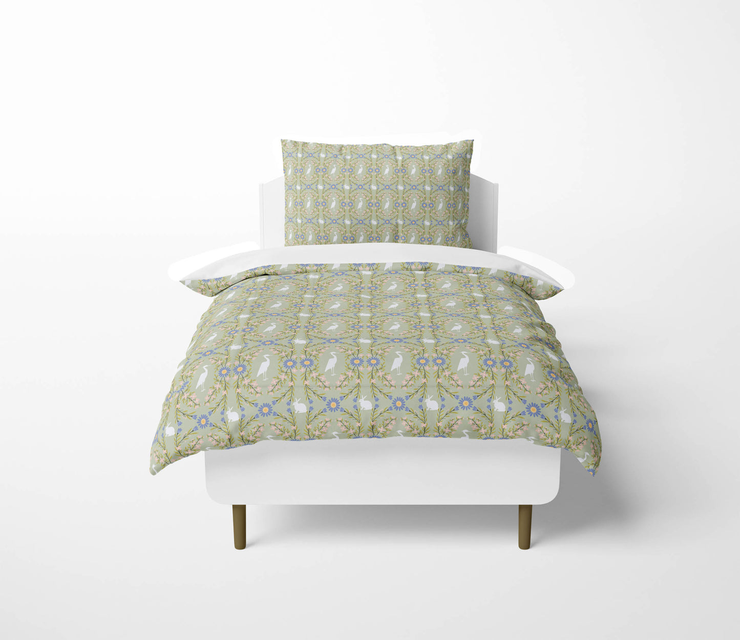 Storks & Bunnie Comforter Set