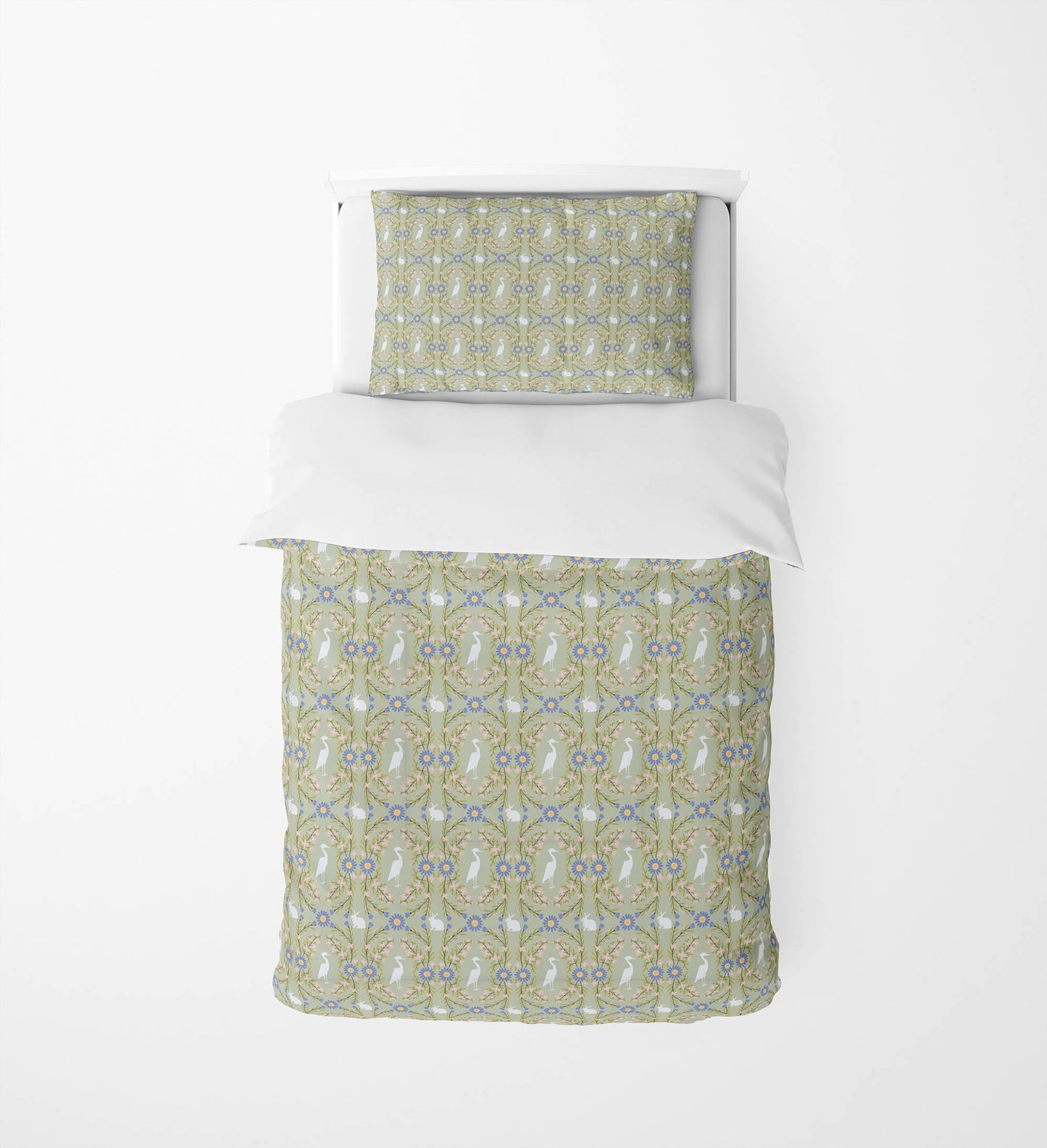 Storks & Bunnie Comforter Set