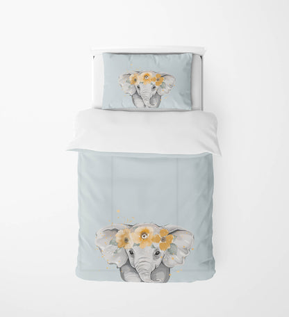 Elephant Comforter Set