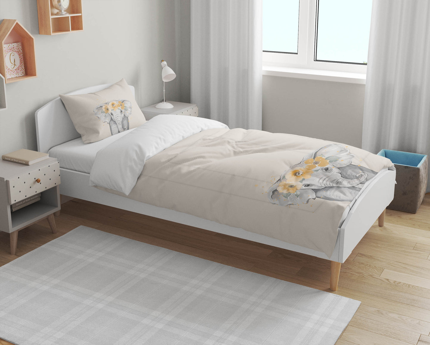 Elephant Comforter Set