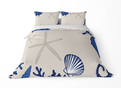 Coral & Seahorse Comforter Set