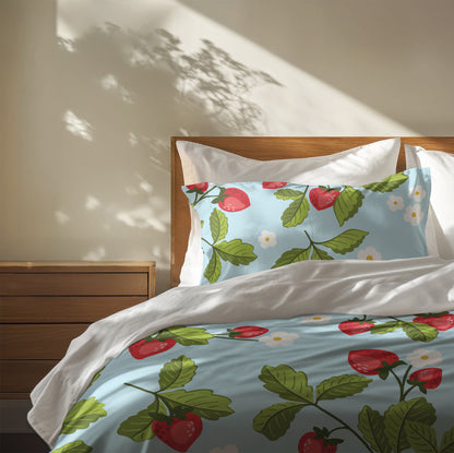 Strawberries Comforter Set