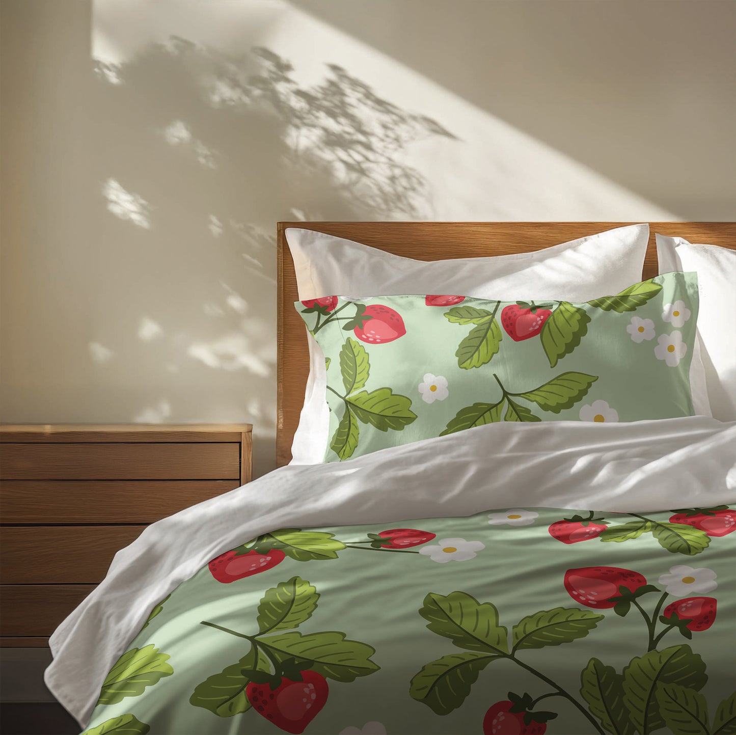 Strawberries Comforter Set