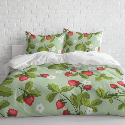 Strawberries Comforter Set