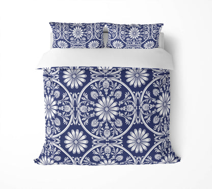 Daisy Tile Comforter Set
