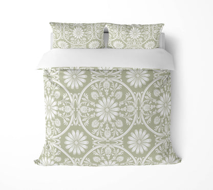 Daisy Tile Comforter Set