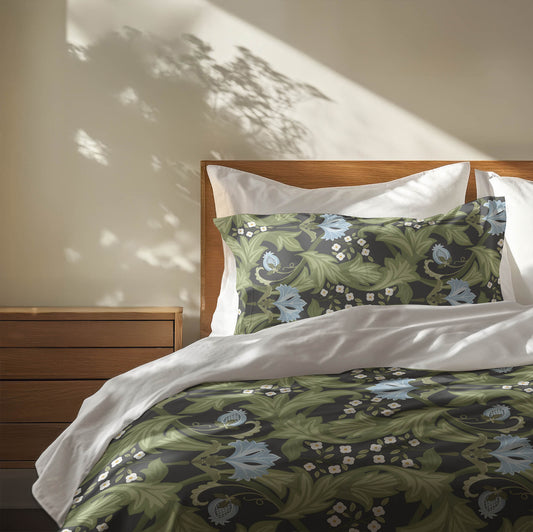 Ogee Leaf Comforter Set