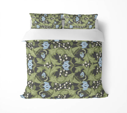 Ogee Leaf Comforter Set