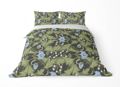 Ogee Leaf Comforter Set