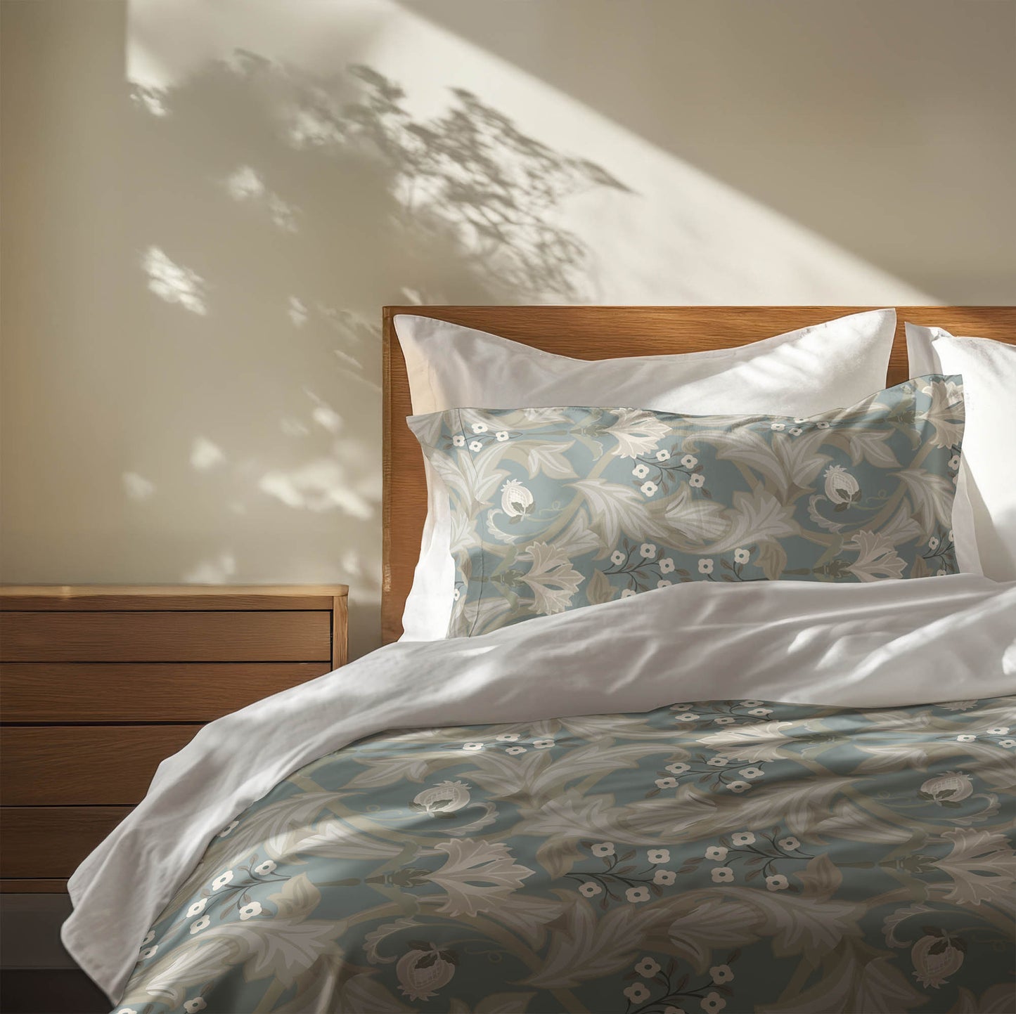 Ogee Leaf Comforter Set