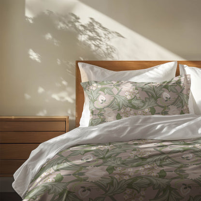 Ogee Leaf Comforter Set