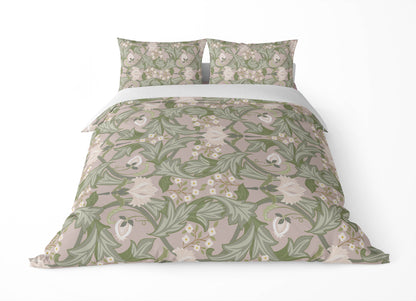 Ogee Leaf Comforter Set