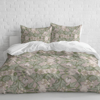Ogee Leaf Comforter Set