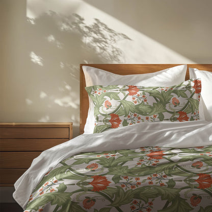 Ogee Leaf Comforter Set