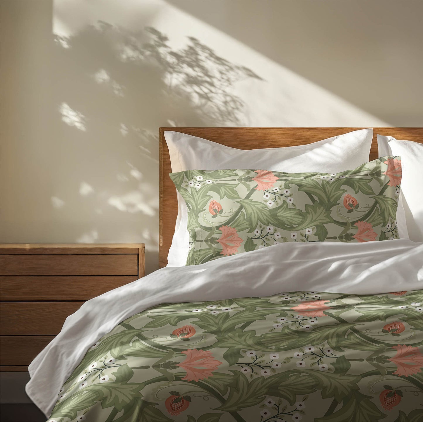 Ogee Leaf Comforter Set