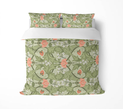 Ogee Leaf Comforter Set