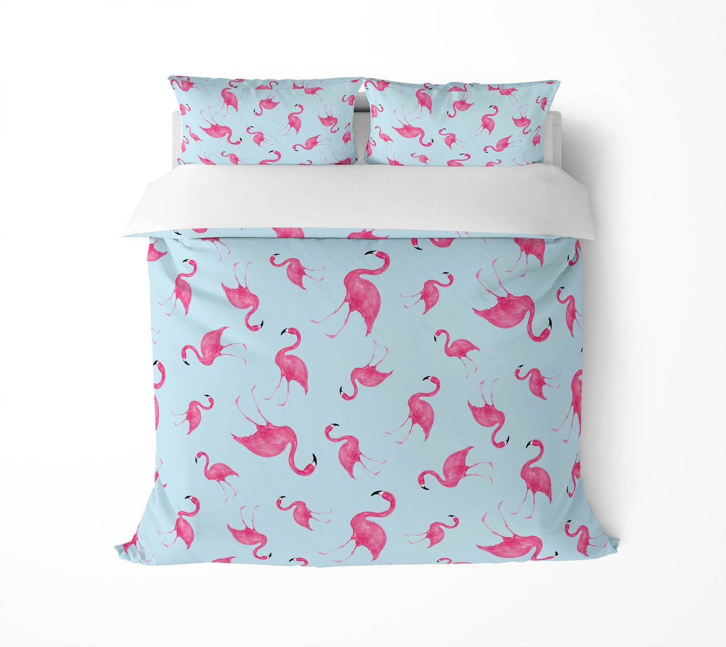 Summer Flamingo Comforter Set