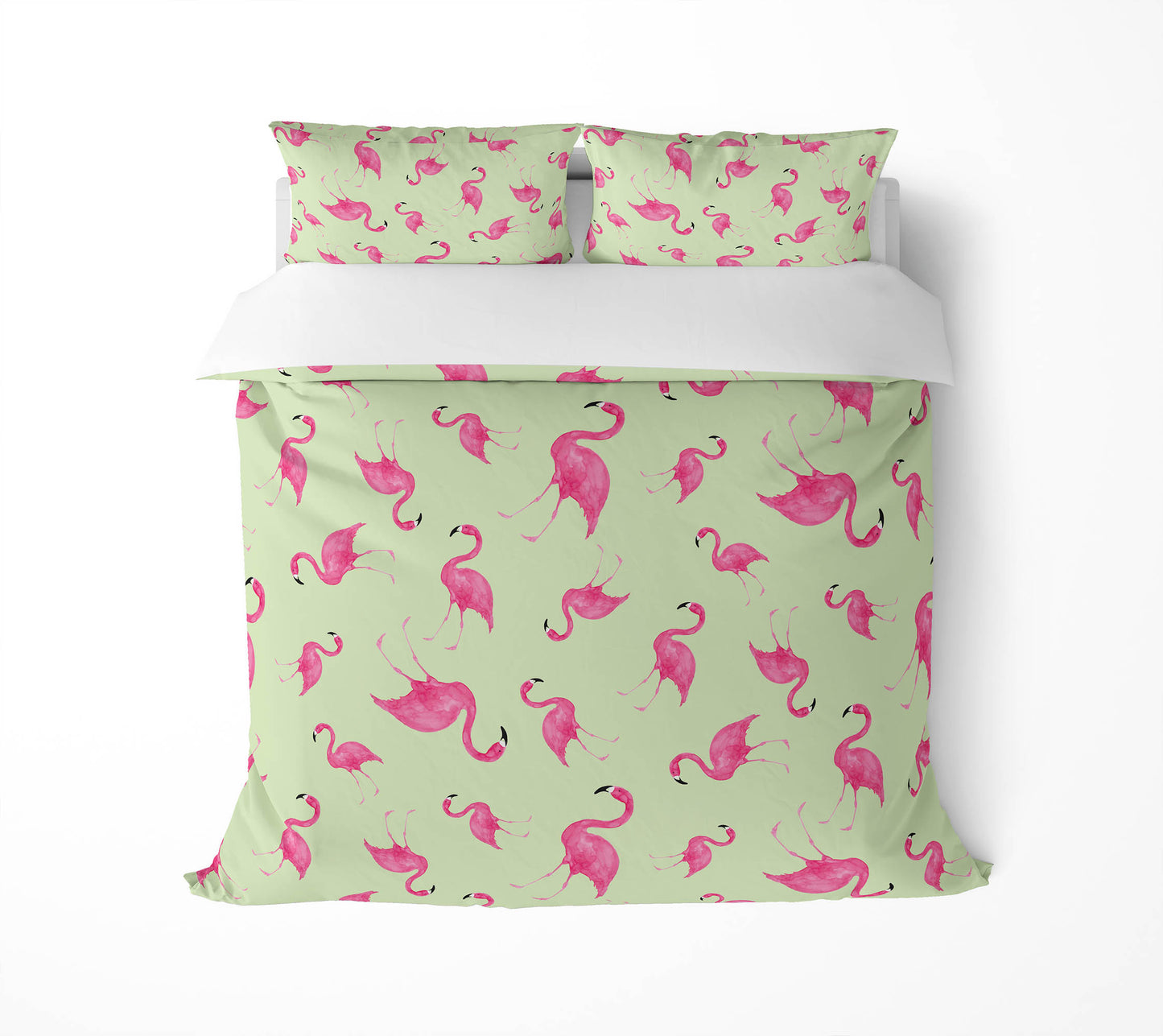 Summer Flamingo Comforter Set
