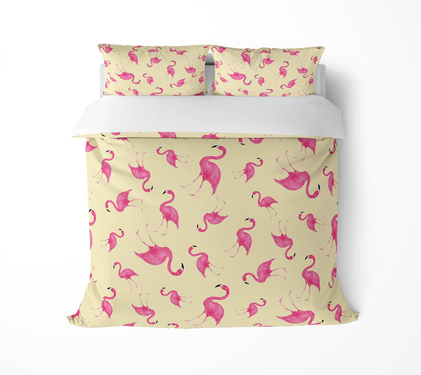 Summer Flamingo Comforter Set