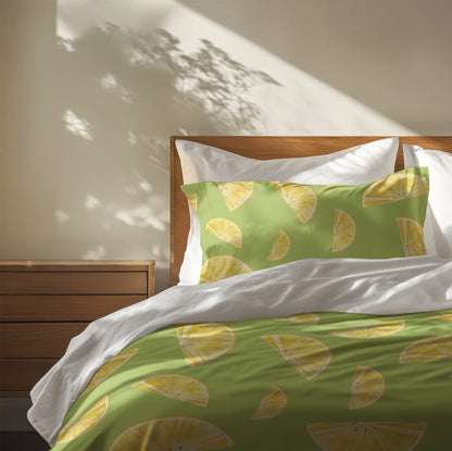 Summer Lemon Comforter Set