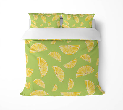 Summer Lemon Comforter Set