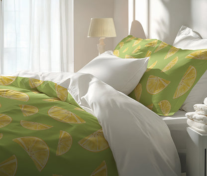 Summer Lemon Comforter Set
