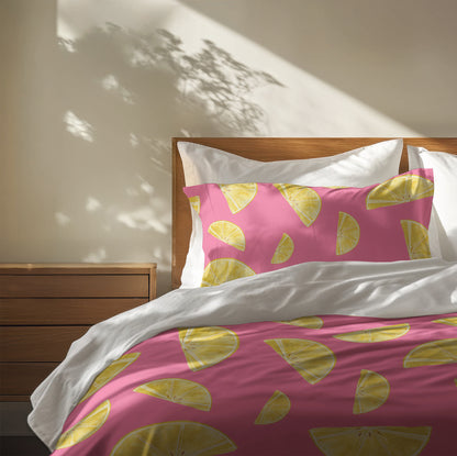 Summer Lemon Comforter Set