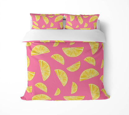 Summer Lemon Comforter Set