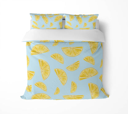 Summer Lemon Comforter Set