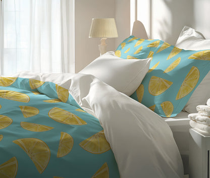 Summer Lemon Comforter Set